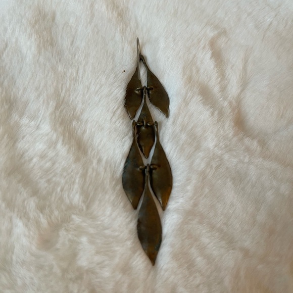 Artisan Earrings and Cuff Bracelet Set - Picture 4 of 6